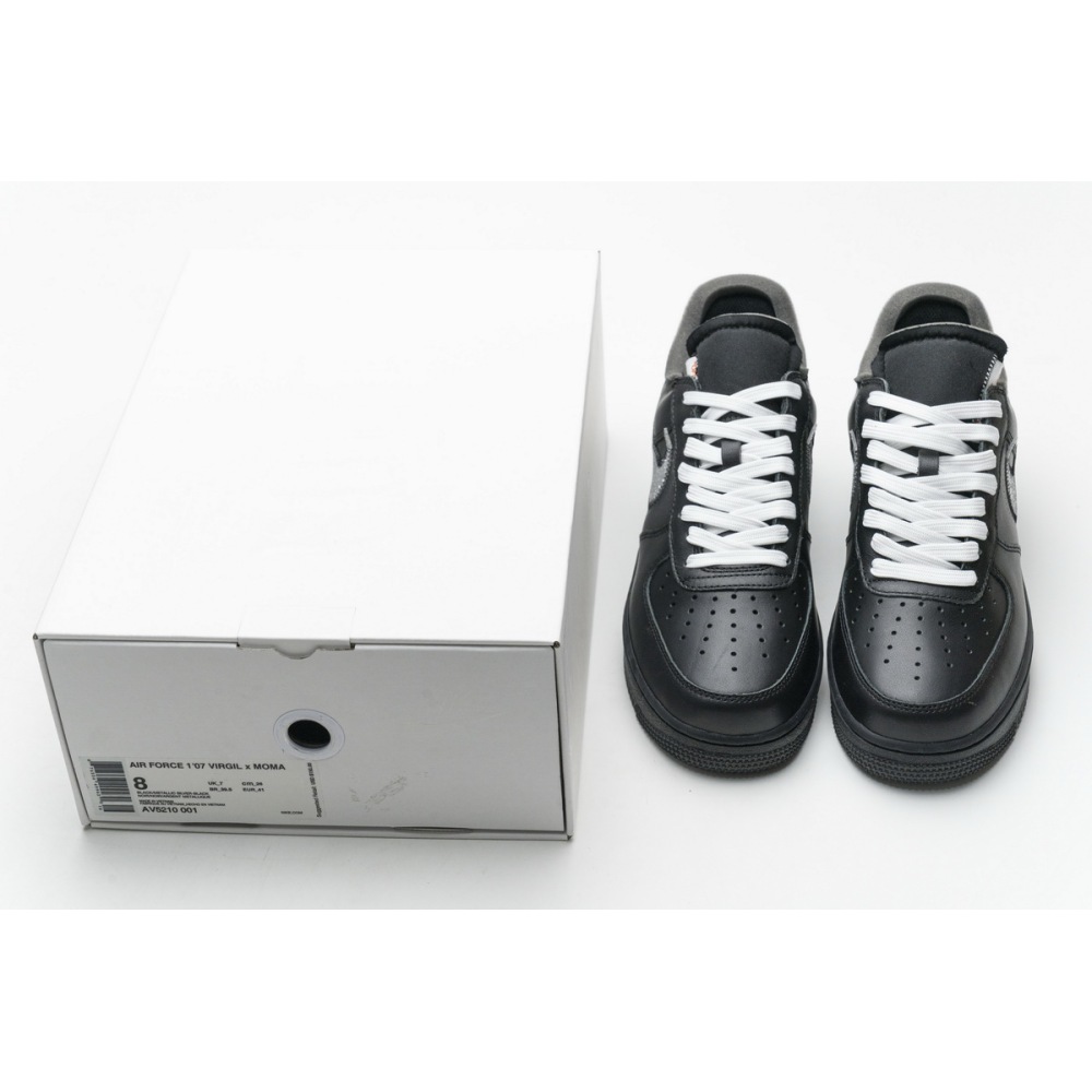Nike Air Force 1 Low '07 Off-White MoMA (with Socks)  AV5210-001 