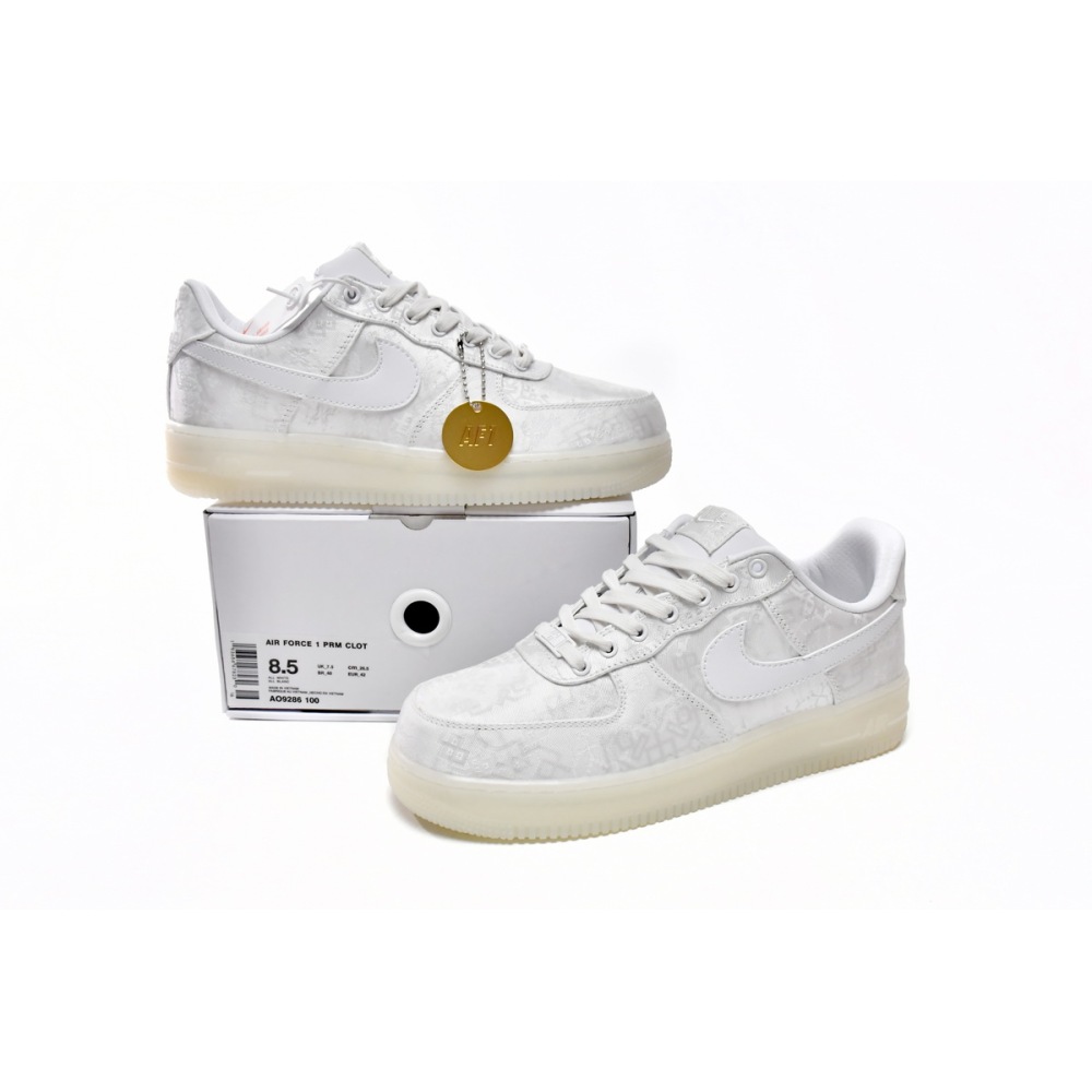 Nike Air Force 1 Low CLOT 1WORLD (2018)  AO9286-100