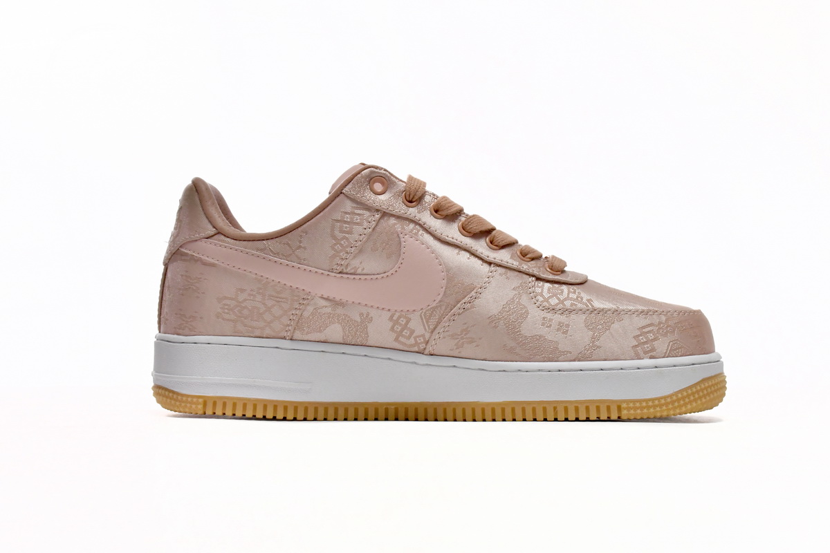 Nike Air Force 1 Low CLOT Rose Gold Silk (Regular Box) CJ5290-600
