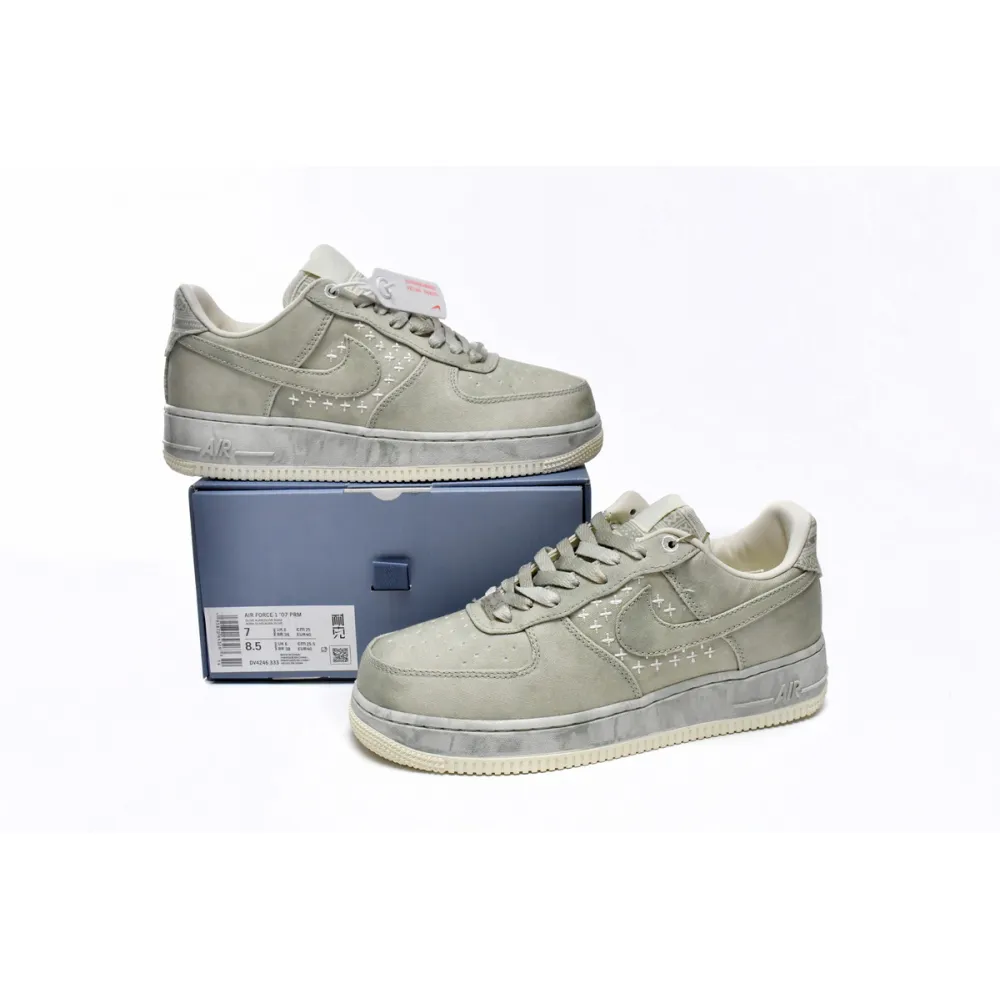 Nike Air Force 1 Low NAI-KE Olive Canvas  DV4246-333