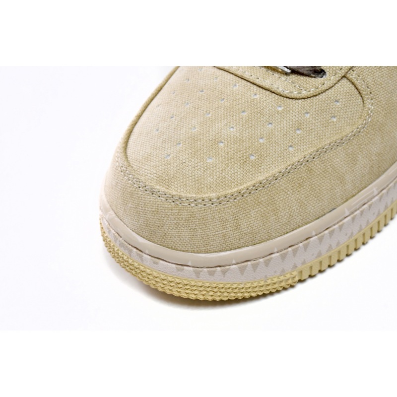 Nike Air Force 1 Low NAI-KE Tan Canvas  DV4247-211