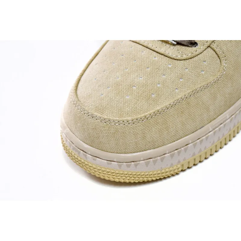 Nike Air Force 1 Low NAI-KE Tan Canvas  DV4247-211