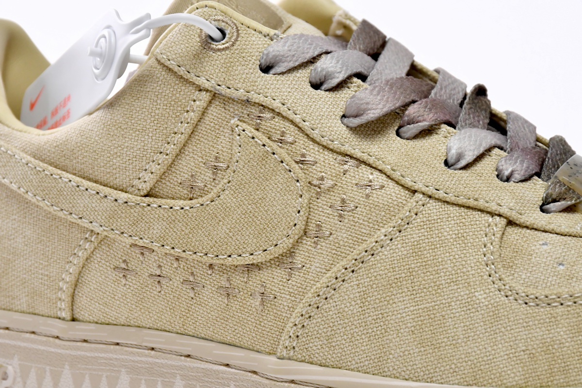 Nike Air Force 1 Low NAI-KE Tan Canvas DV4247-211