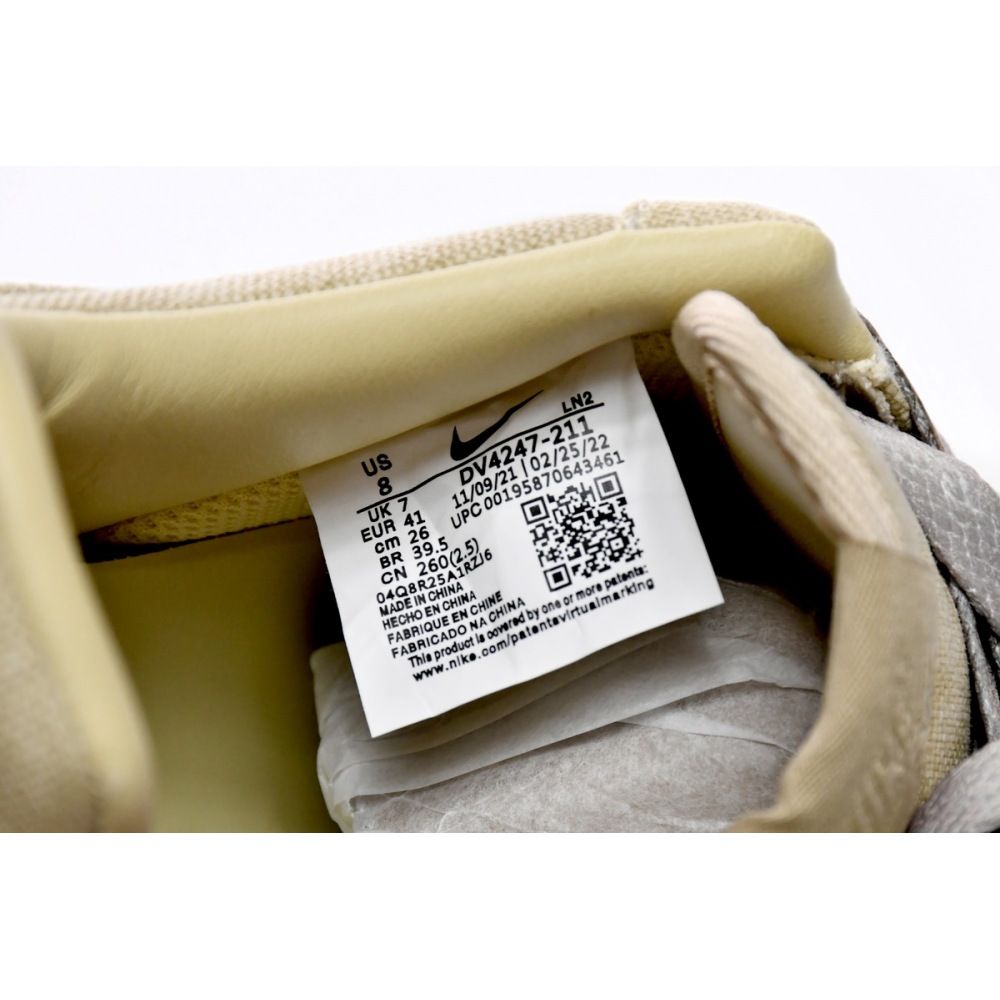 Nike Air Force 1 Low NAI-KE Tan Canvas  DV4247-211