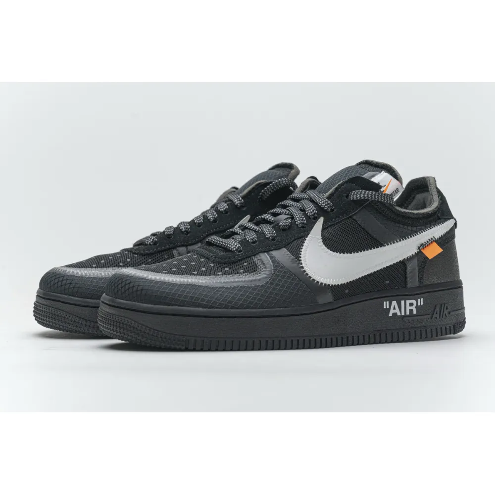 Nike Air Force 1 Low Off-White Black White  AO4606-001 