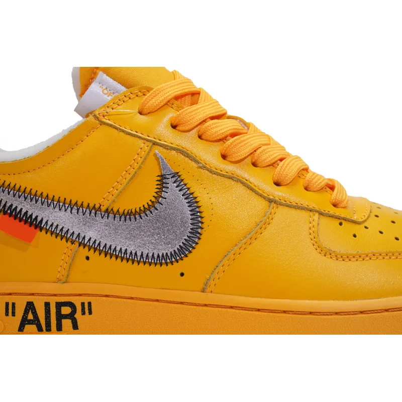 Nike Air Force 1 Low Off-White ICA University Gold DD1876-700