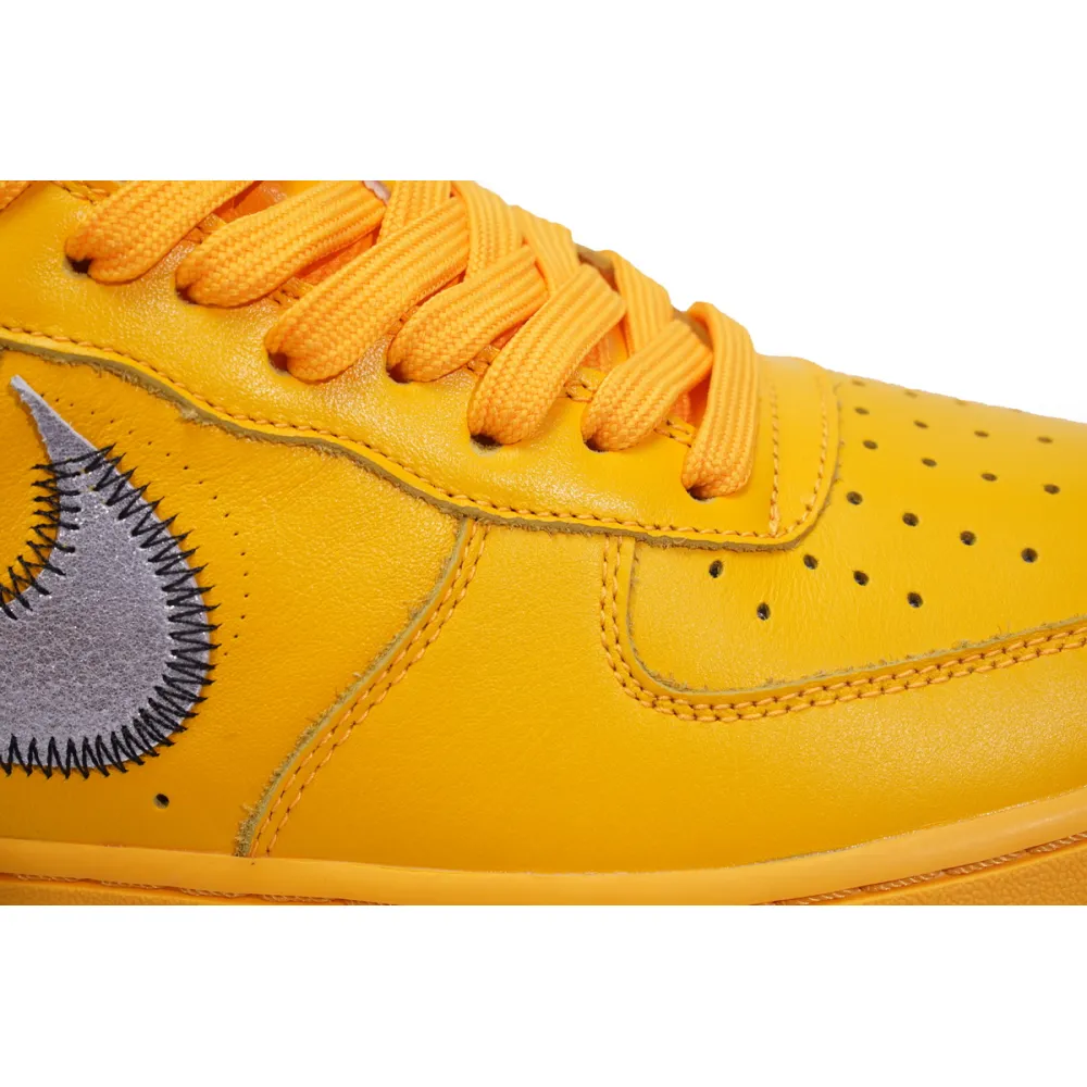 Nike Air Force 1 Low Off-White ICA University Gold DD1876-700