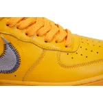Nike Air Force 1 Low Off-White ICA University Gold DD1876-700