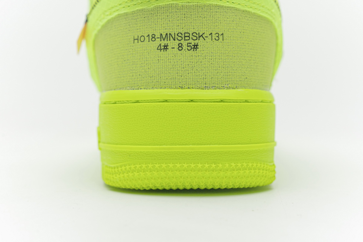 Nike Air Force 1 Low Off-White Volt AO4606-700