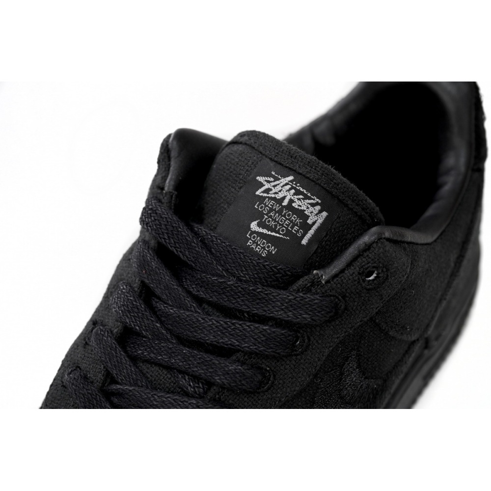 Nike Air Force 1 Low Stussy Black  CZ9084-001 