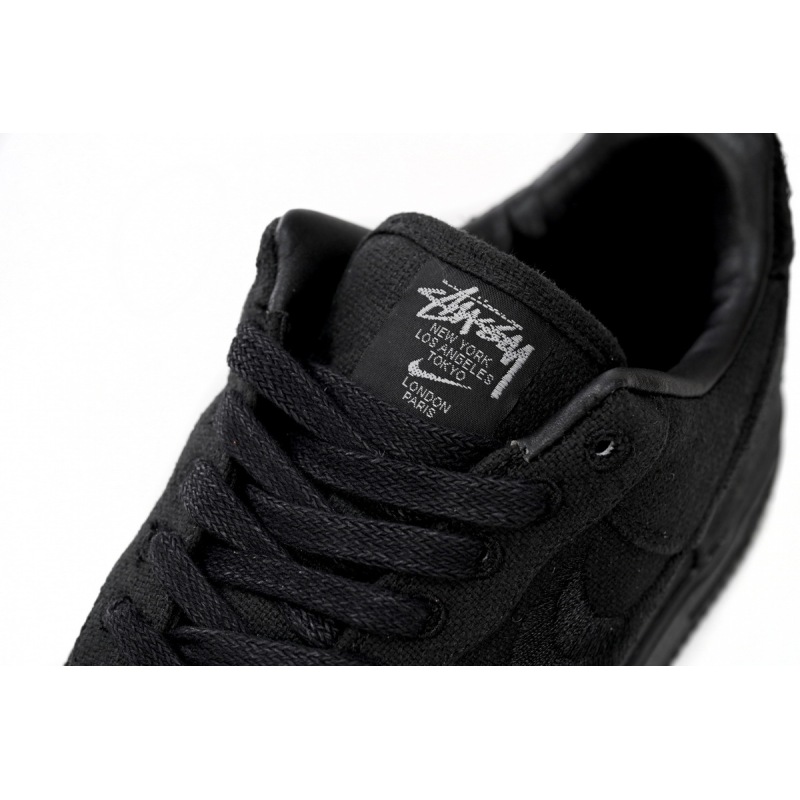 Nike Air Force 1 Low Stussy Black  CZ9084-001 