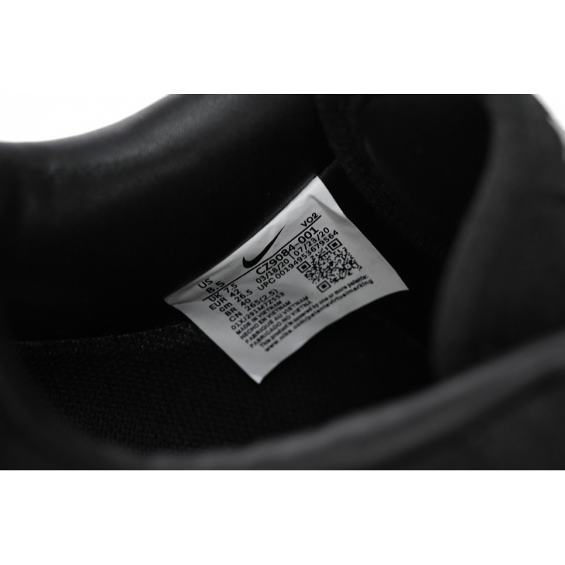 Nike Air Force 1 Low Stussy Black  CZ9084-001 