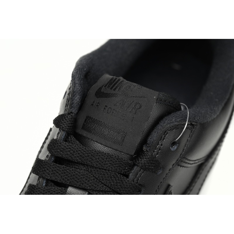 Nike Air Force 1 Low Supreme Black  CU9225-001