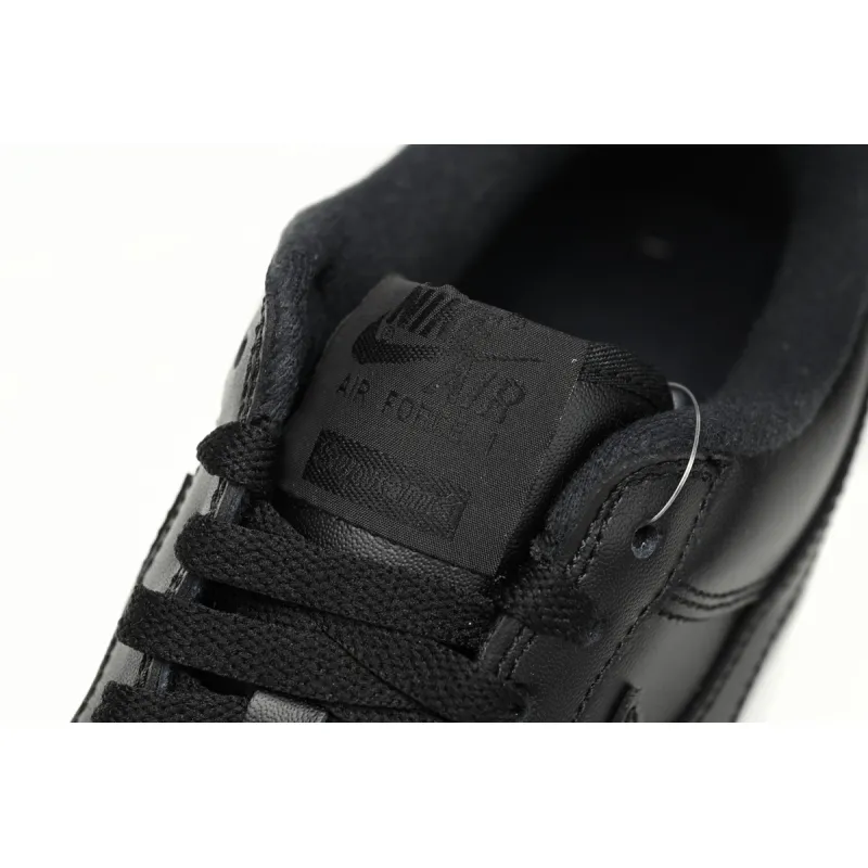 Nike Air Force 1 Low Supreme Black  CU9225-001