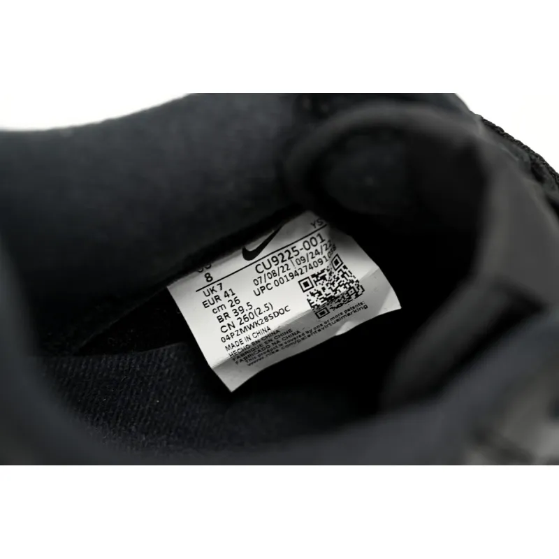 Nike Air Force 1 Low Supreme Black  CU9225-001