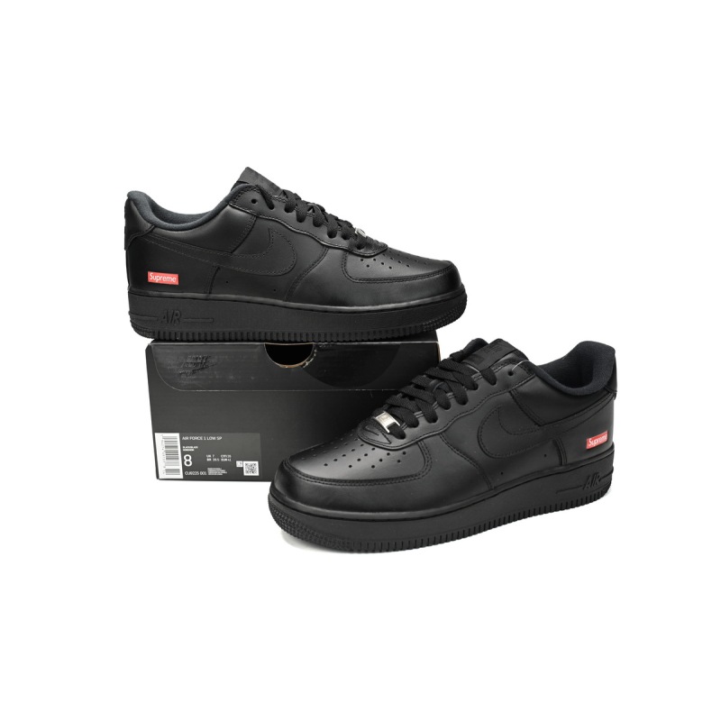 Nike Air Force 1 Low Supreme Black  CU9225-001