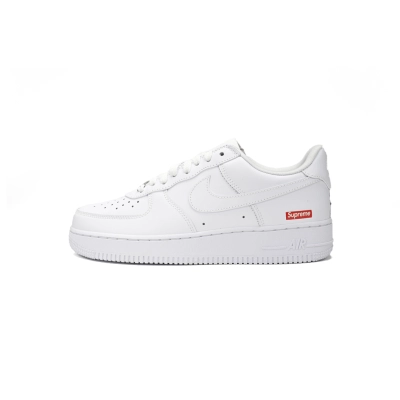 Nike Air Force 1 Low Supreme White CU9225-100  01