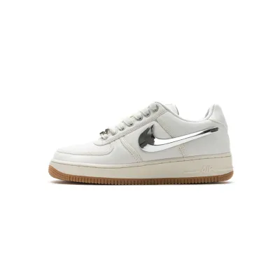 Nike Air Force 1 Low Travis Scott Sail  AQ4211-101 01