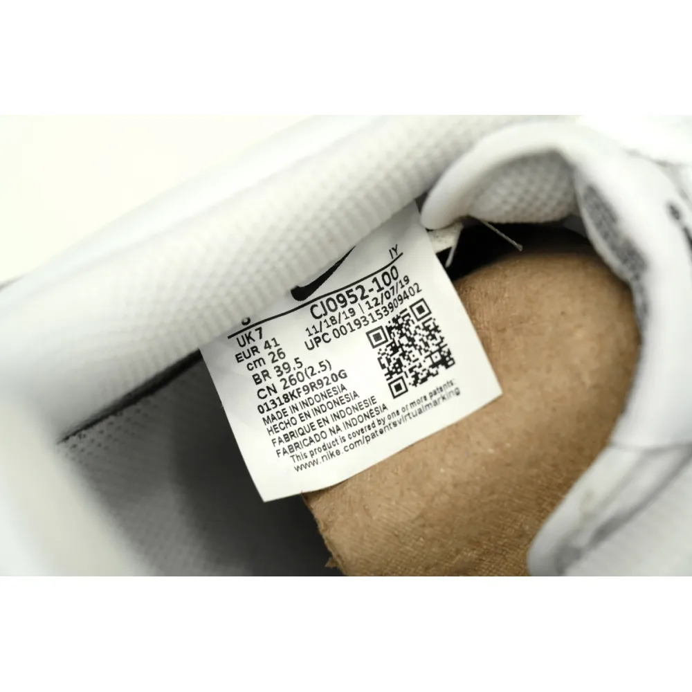 Nike Air Force 1 Low White Black (2020)  CJ0952-100