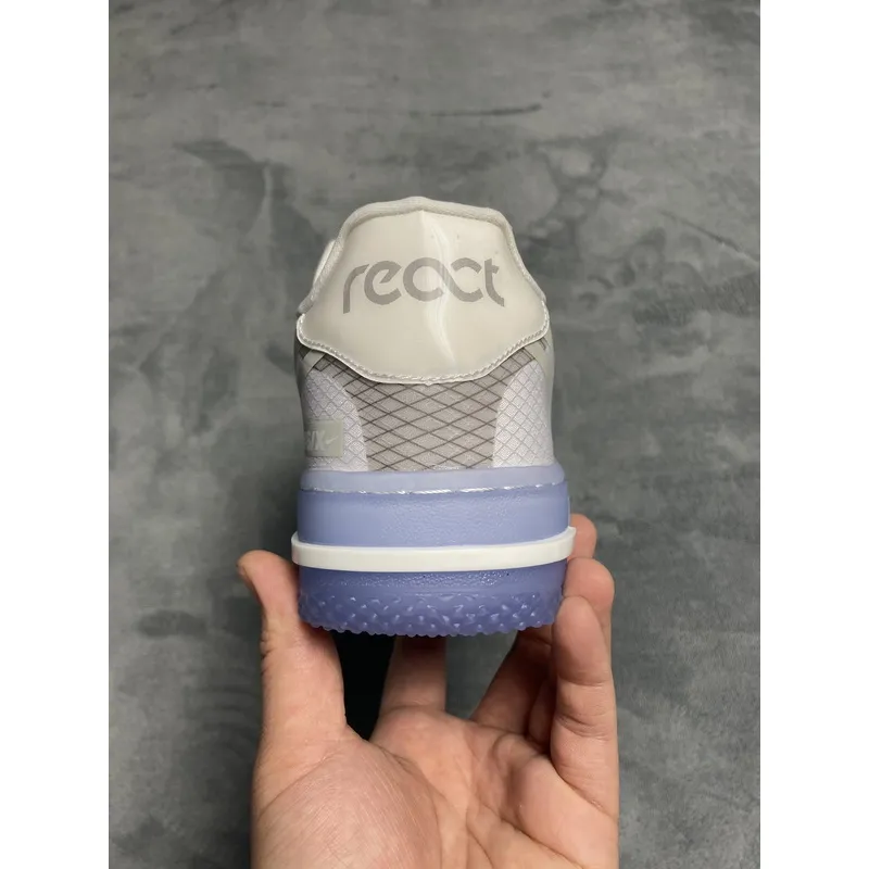 Nike Air Force 1 React White Light Bone  CQ8879-100 
