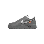 Off-White x Nike Air Force 1 Low 'Ghost Grey Silver'  DX1419-500