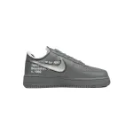 Off-White x Nike Air Force 1 Low 'Ghost Grey Silver'  DX1419-500