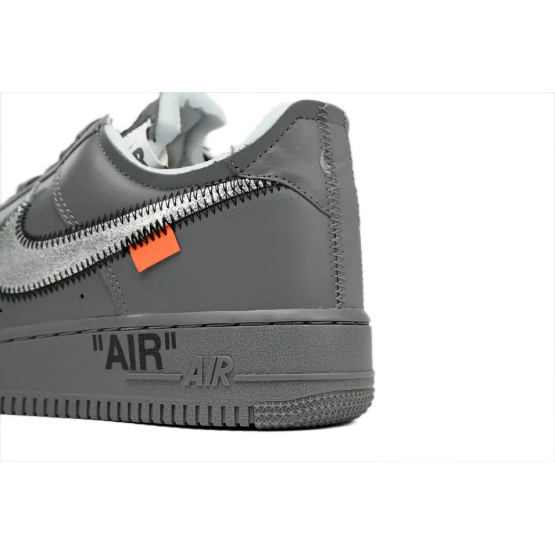 Off-White x Nike Air Force 1 Low 'Ghost Grey Silver'  DX1419-500