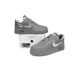Off-White x Nike Air Force 1 Low 'Ghost Grey Silver'  DX1419-500