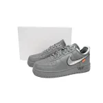 Off-White x Nike Air Force 1 Low 'Ghost Grey Silver'  DX1419-500