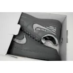 Off-White x Nike Air Force 1 Low 'Ghost Grey Silver'  DX1419-500