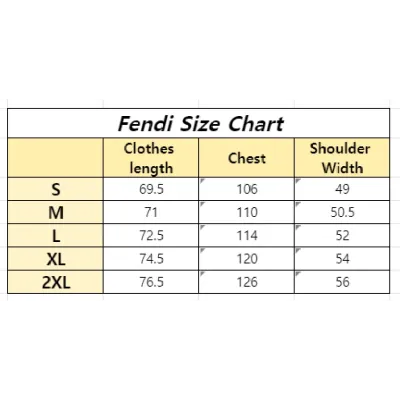 Fendi T-Shirt F0203 02