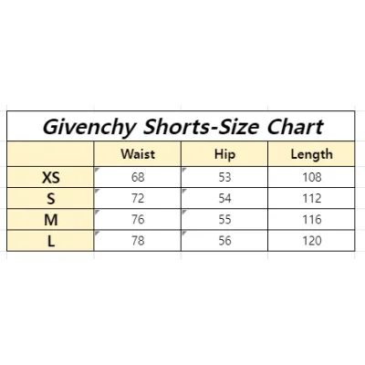 Givenchy Shorts G0303 02