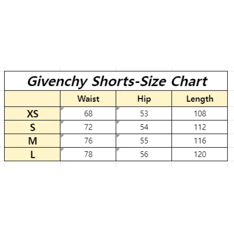 Givenchy Shorts G0303