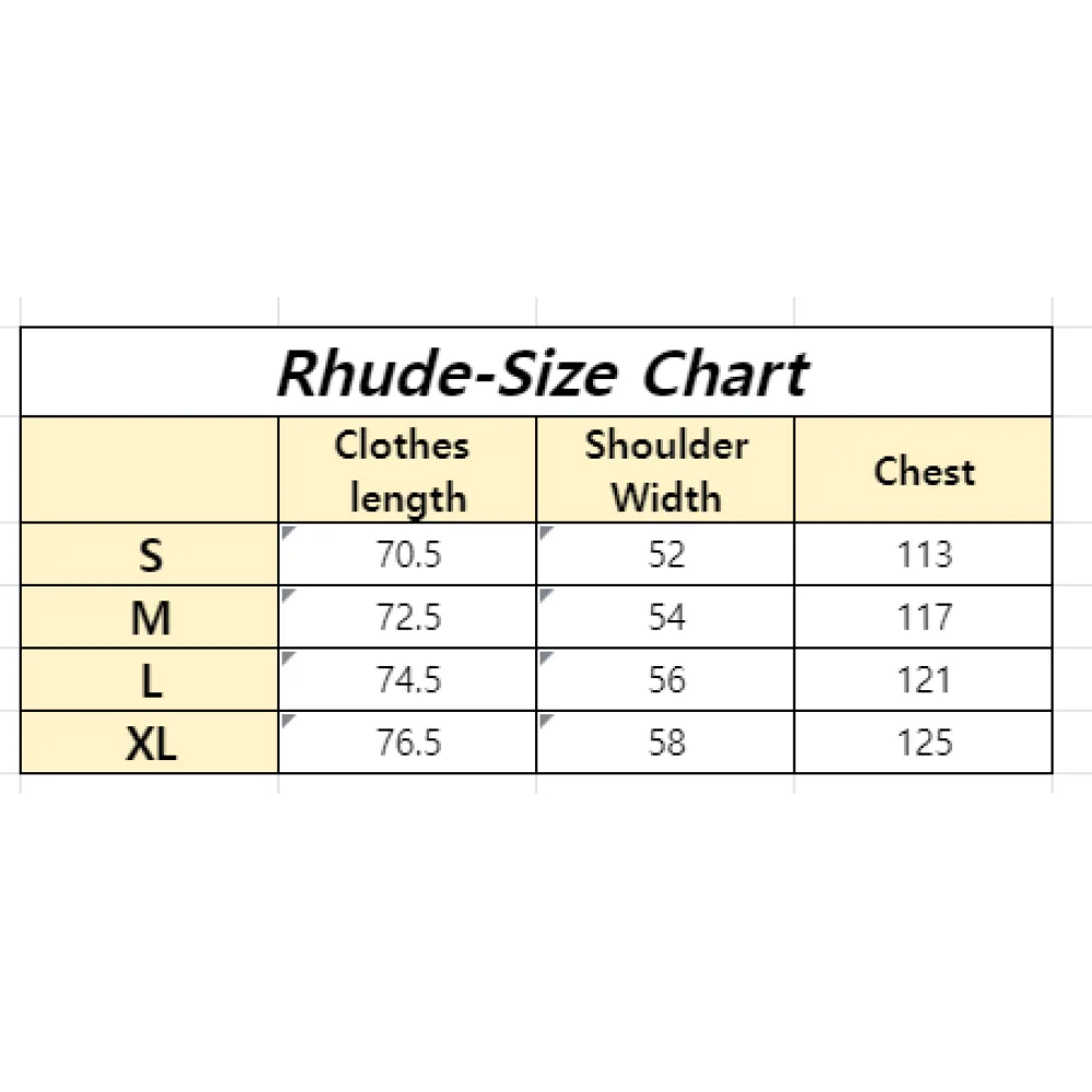 Rhude T-shirt 2758