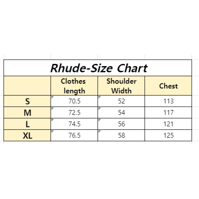 Rhude T-shirt 2759