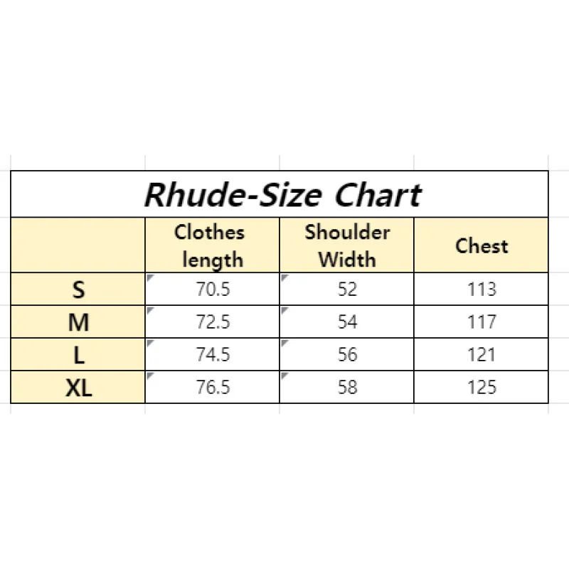 Rhude T-shirt 2759