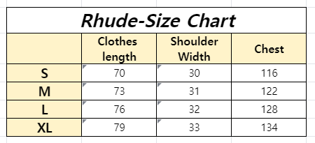 Rhude T-shirt R203