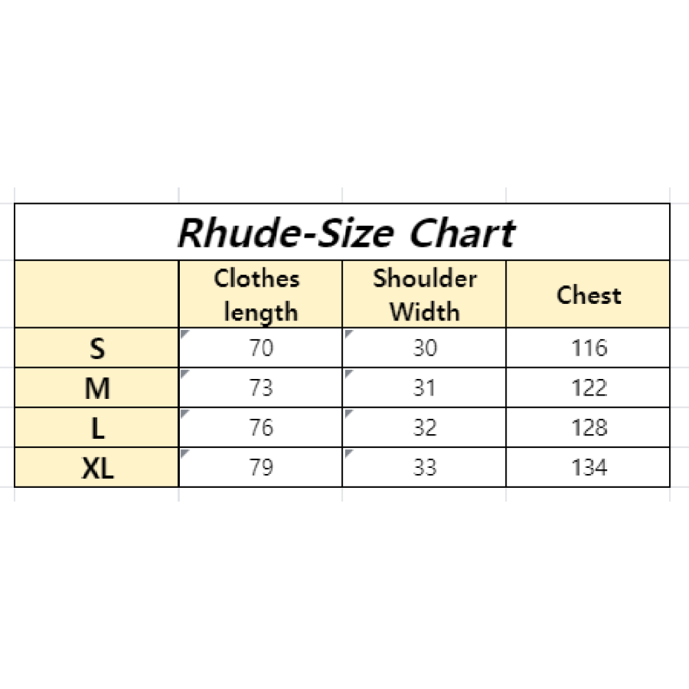 Rhude T-shirt R222