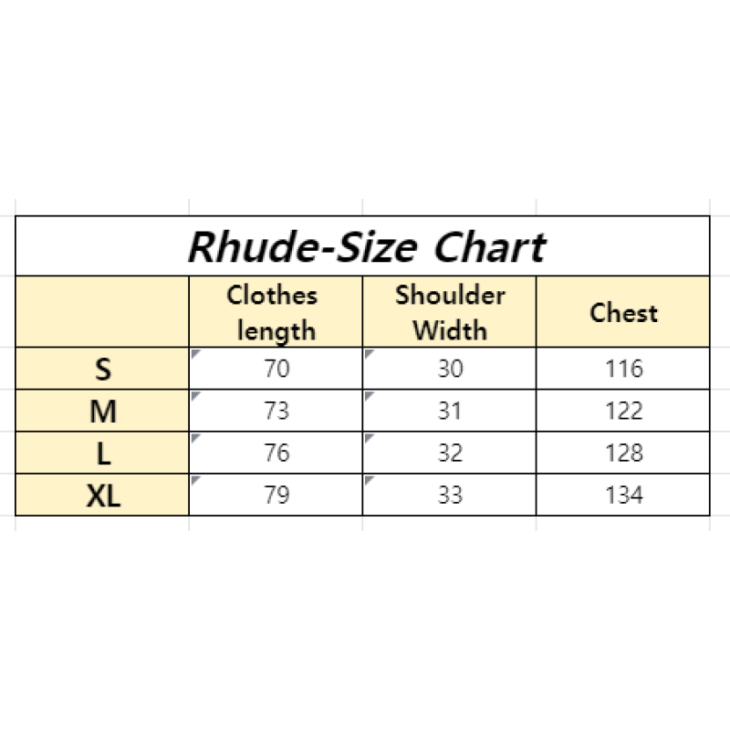 Rhude T-shirt R233