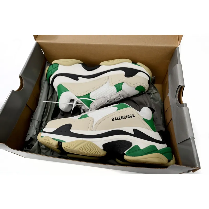  Balenciaga Black And White Green 524039 W09O1 9090