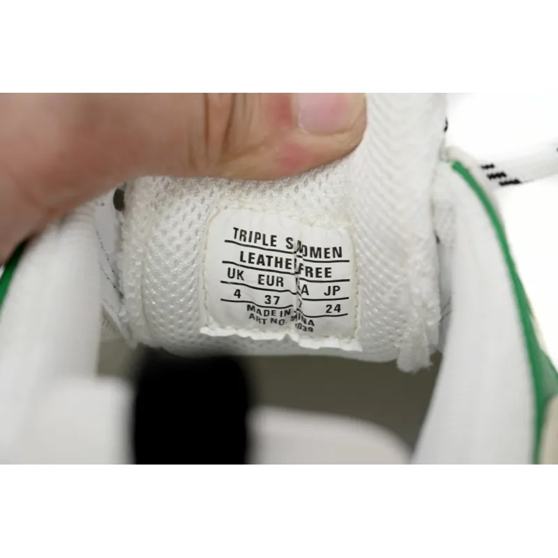  Balenciaga Black And White Green 524039 W09O1 9090