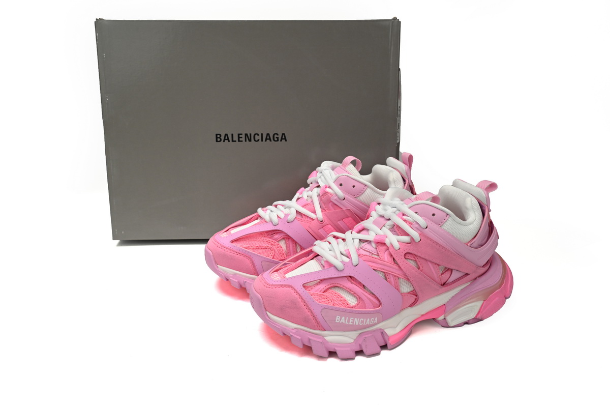  Balenciaga Tess S.Black Rice White Pink  542436 W3SU5 5090 
