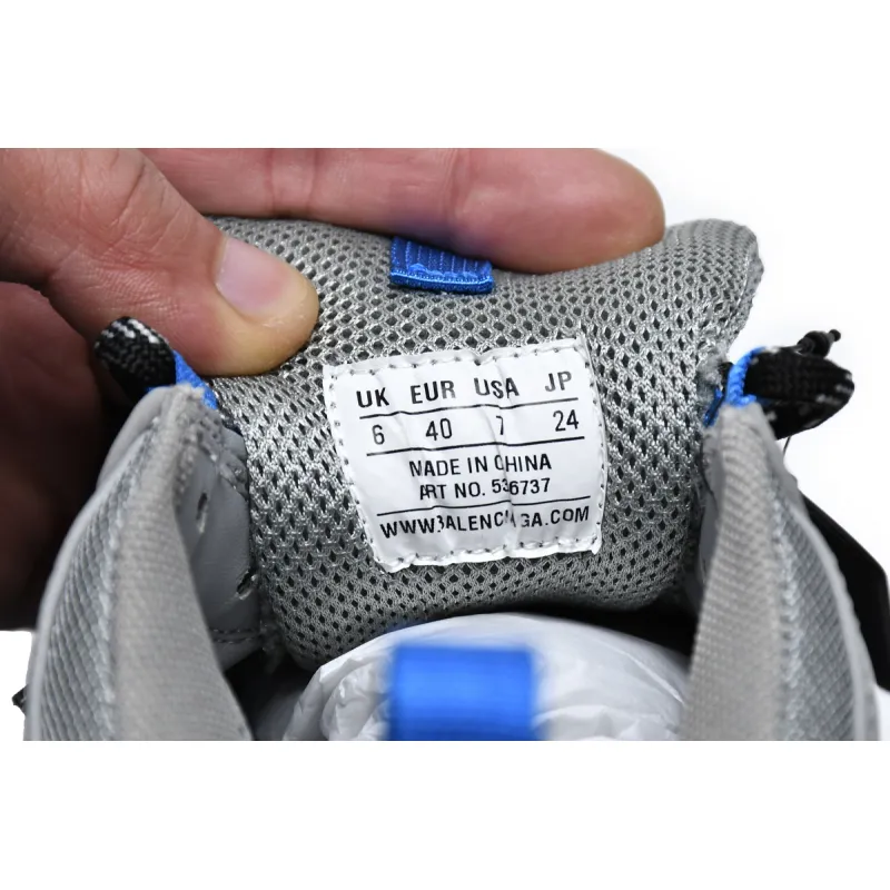  Balenciaga Triple S Grey Sapphire  536737 W09ON1 9018 