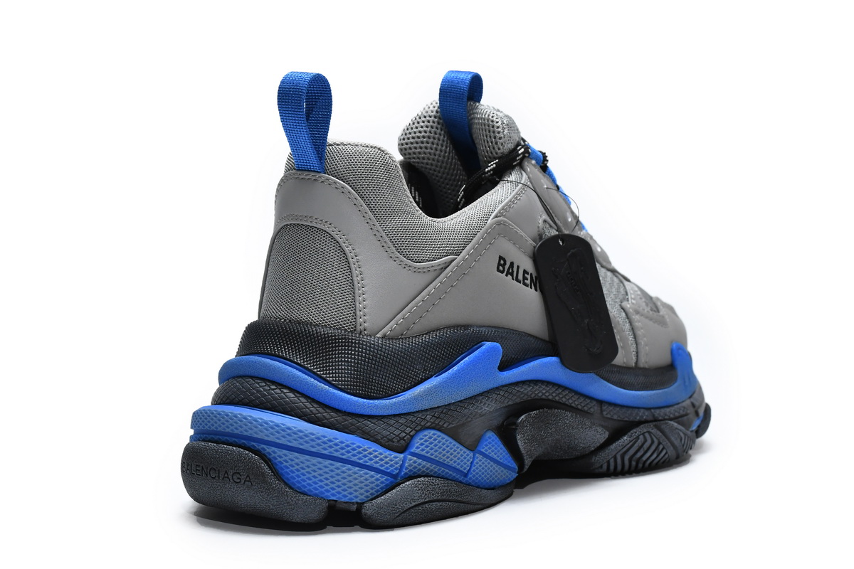  Balenciaga Triple S Grey Sapphire  536737 W09ON1 9018 