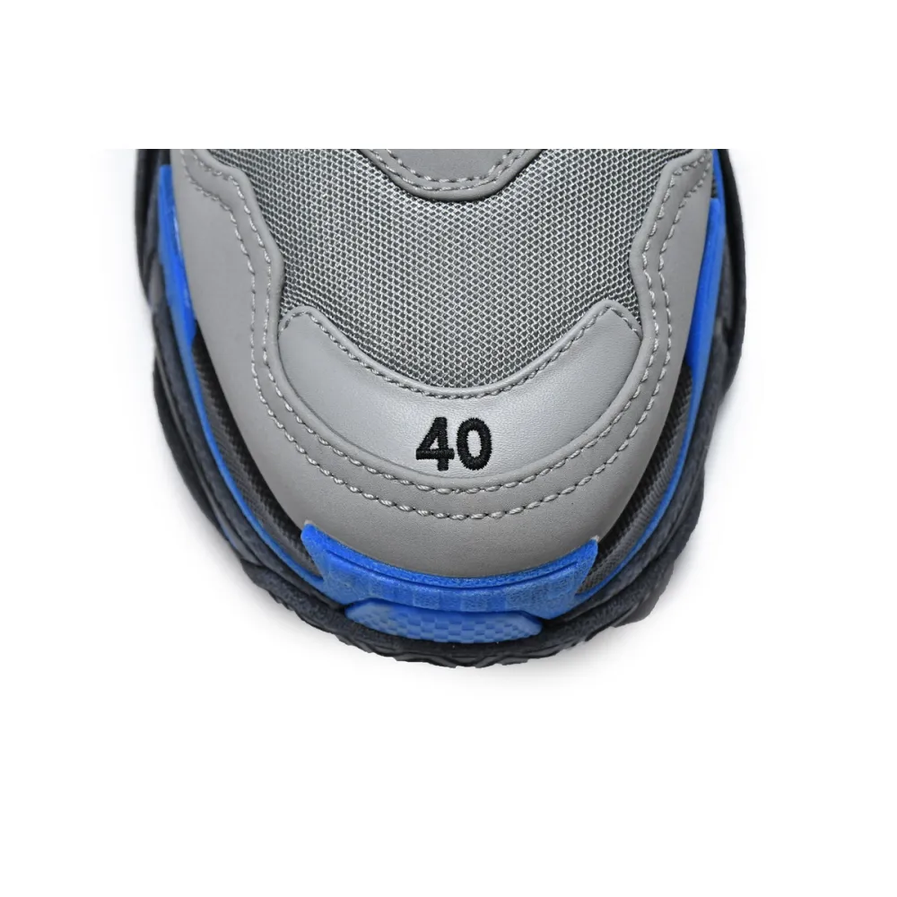  Balenciaga Triple S Grey Sapphire  536737 W09ON1 9018 