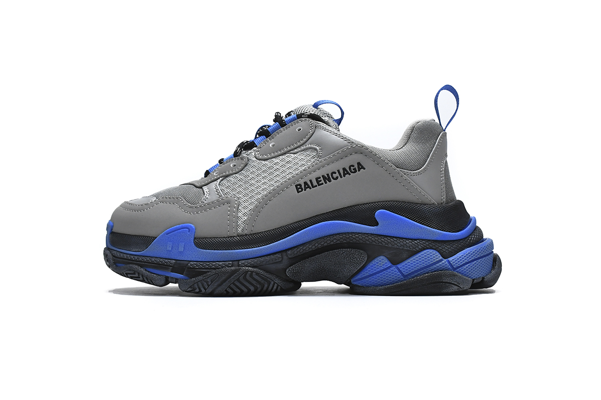  Balenciaga Triple S Grey Sapphire  536737 W09ON1 9018 