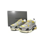  Balenciaga Triple S Grey Yellow 524037 W0E1 9000 