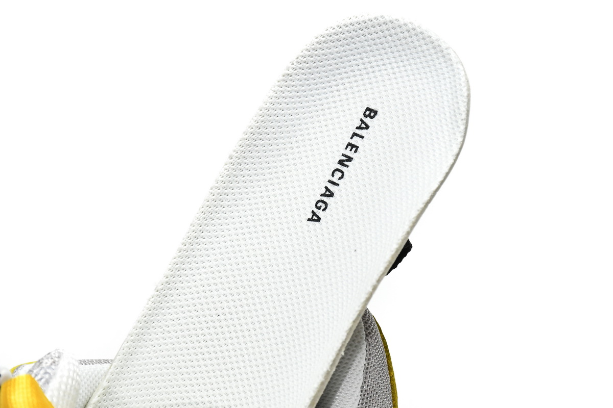  Balenciaga Triple S Grey Yellow 524037 W0E1 9000 