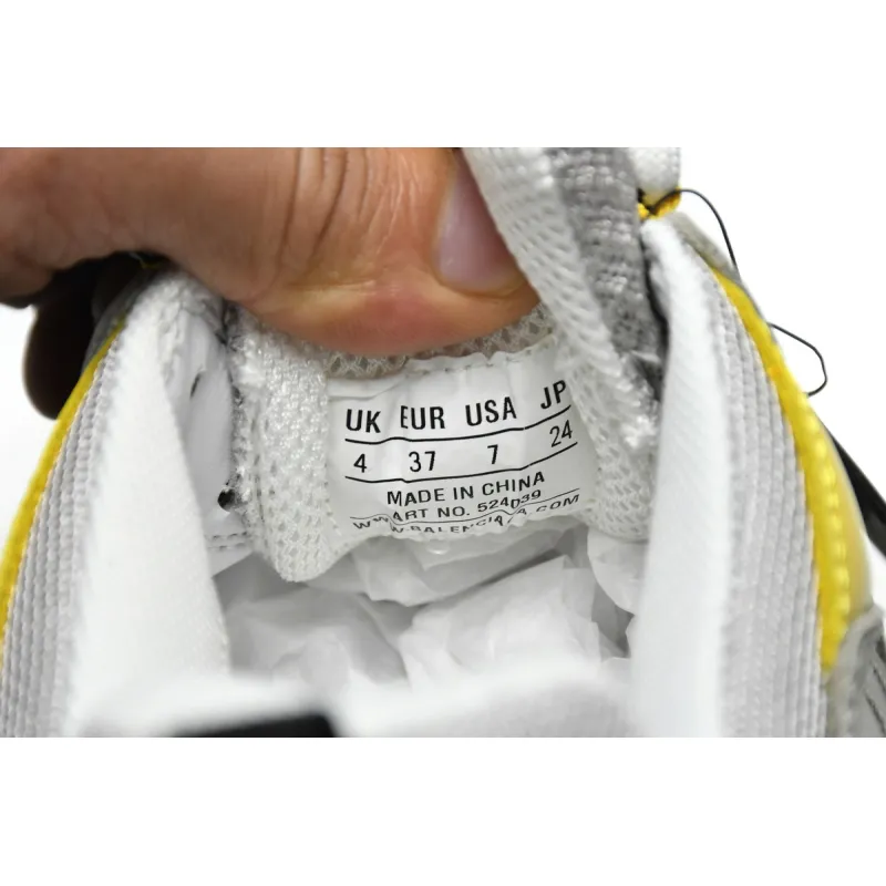  Balenciaga Triple S Grey Yellow 524037 W0E1 9000 