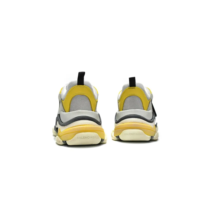  Balenciaga Triple S Grey Yellow 524037 W0E1 9000 